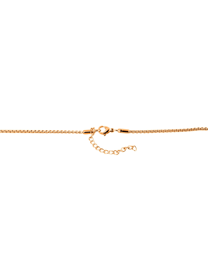 Unisex Halskette – Venezianerkette aus Edelstahl 40 cm in gold