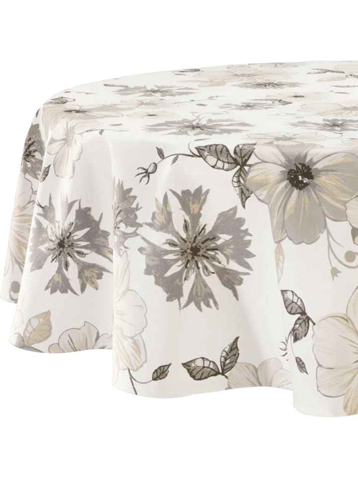 Baumwolle Tischdecke in Blume