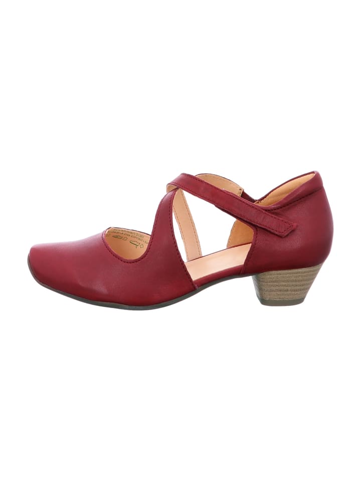Komfort Pumps in Rot