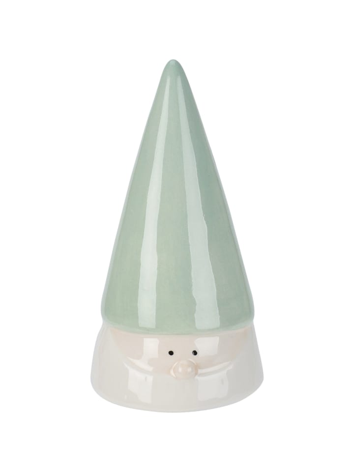 Weihnachtsdekoration, Wichtel in Grün, 11 cm