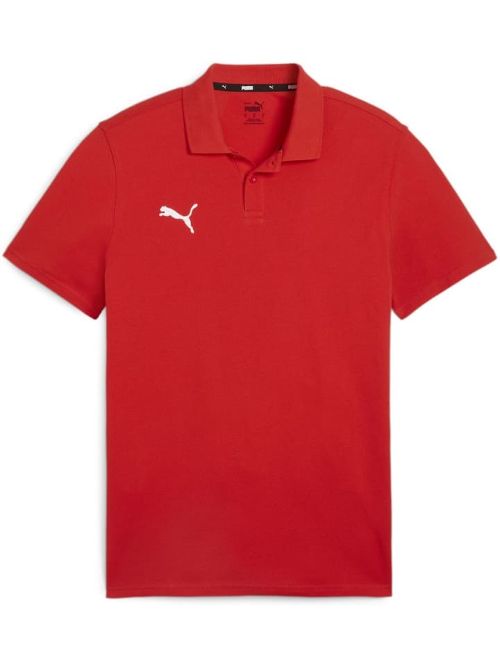 Polo "TeamGoal CasuaLongsleeve Polo" in Rot