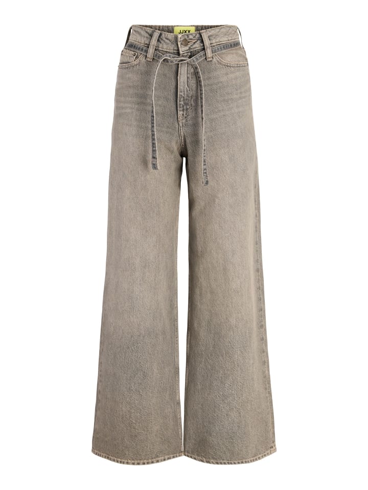 Weit geschnitten in Black Denim