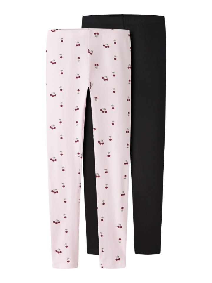 2er-Pack Leggings in Black 1