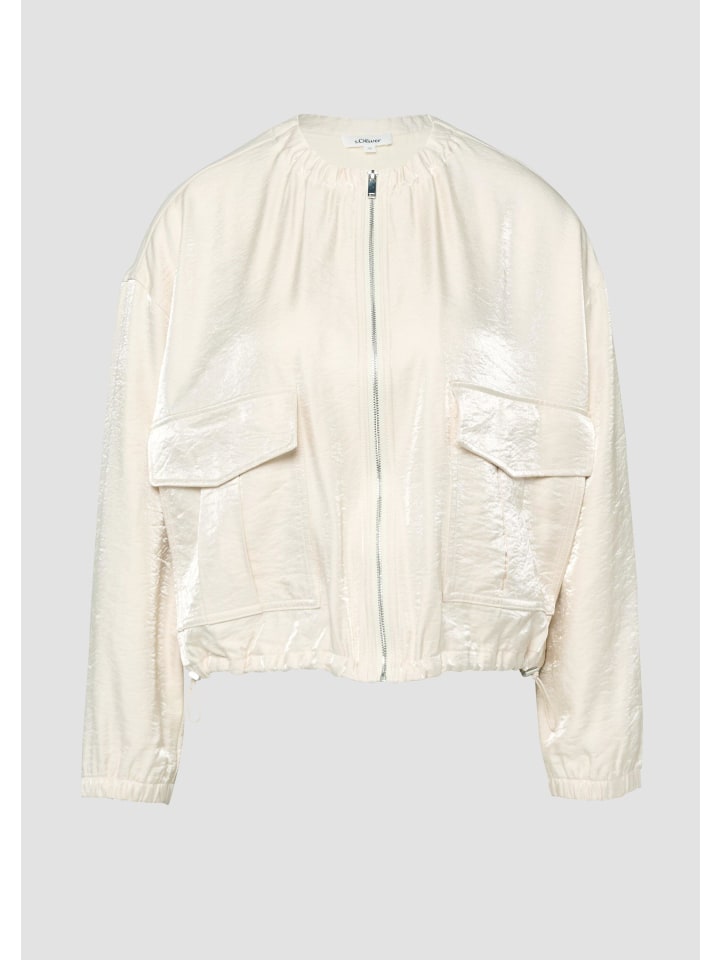 Indoor-Jacke  in  8000_helles beige