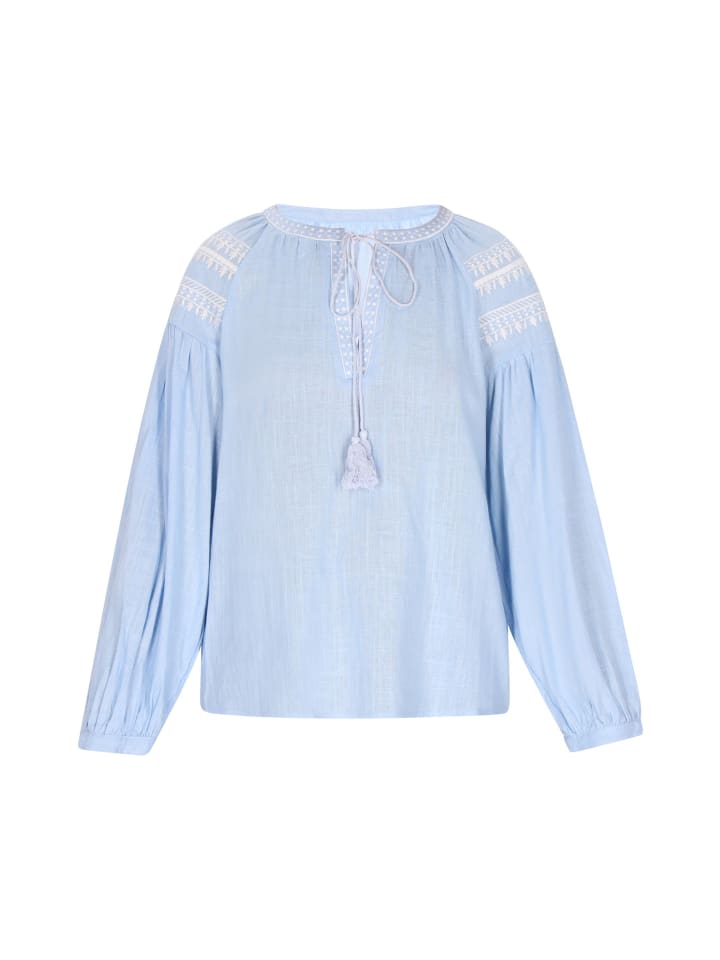 Women Bluse in Hellblau