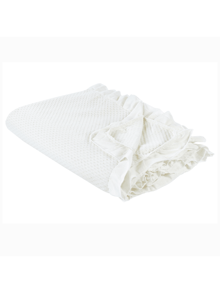 Tagesdecke HATTON in Weiß - (W) 240 x (H) 0.2 x (L) 220 cm