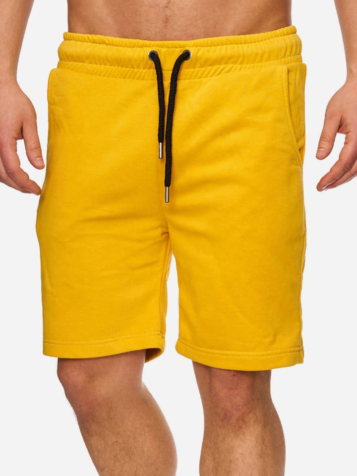 Shorts "17600" - Sweatshorts - in Mustard-Yellow