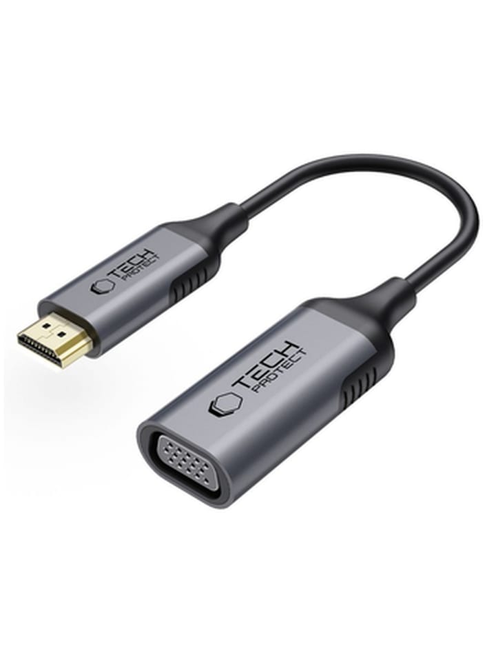 Tech Protect UltraBoost HDMI VGA FULL HD 60 Hz Adapter
