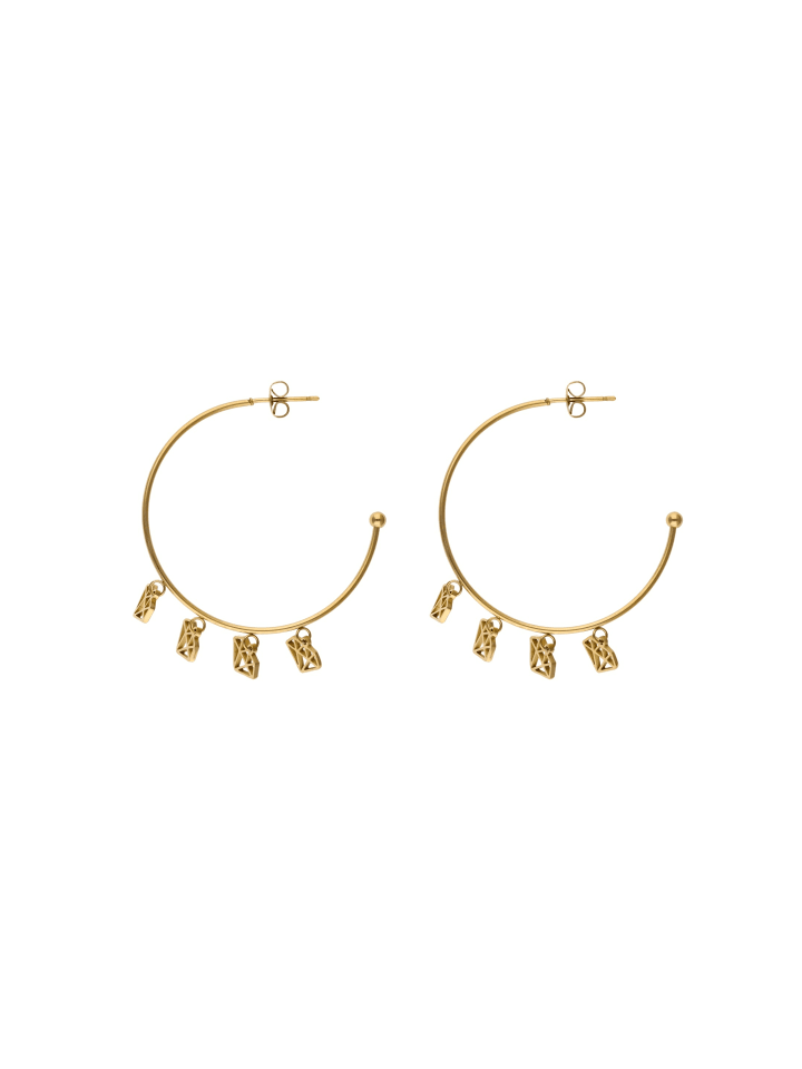 Women Earrings in Gold