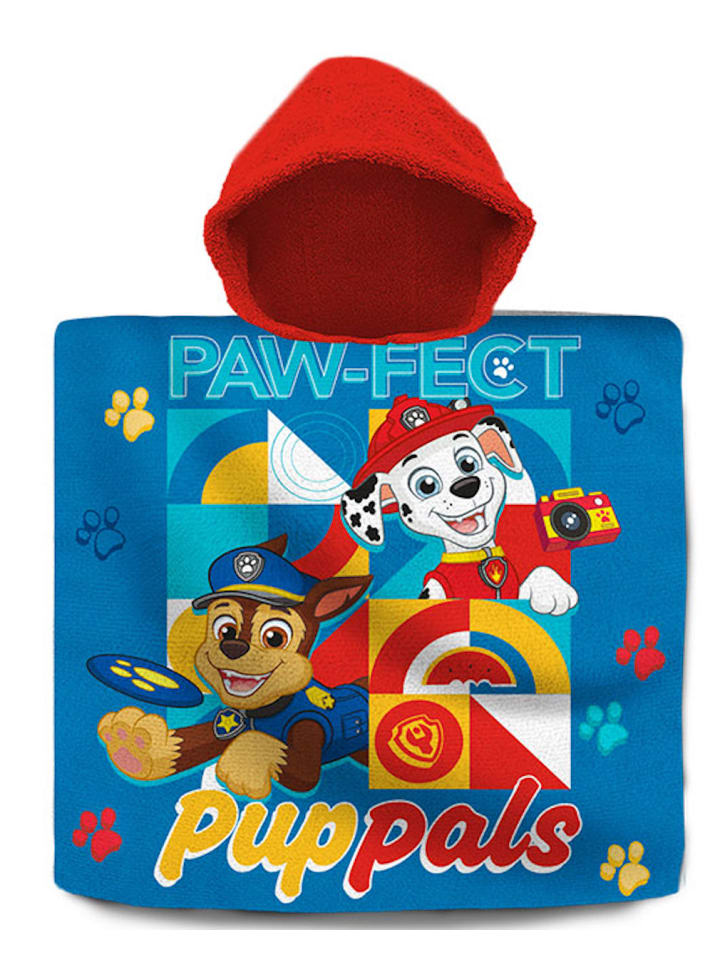 Paw Patrol Poncho Baumwolle Kinder Handtuch 3 Jahre