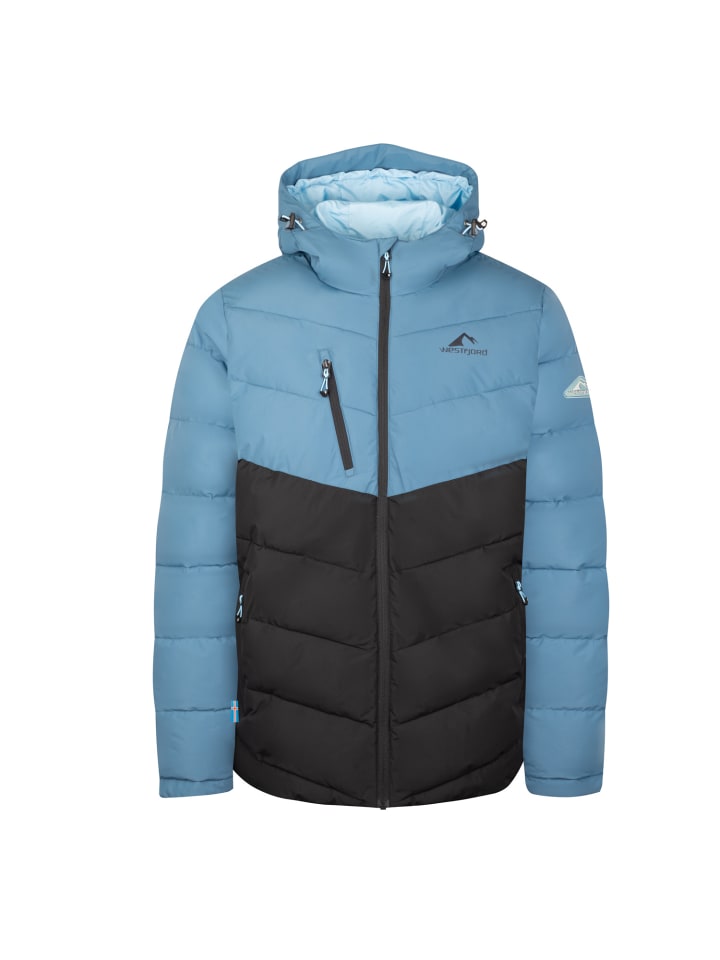 Winterjacke Kirkjufell in steel blue