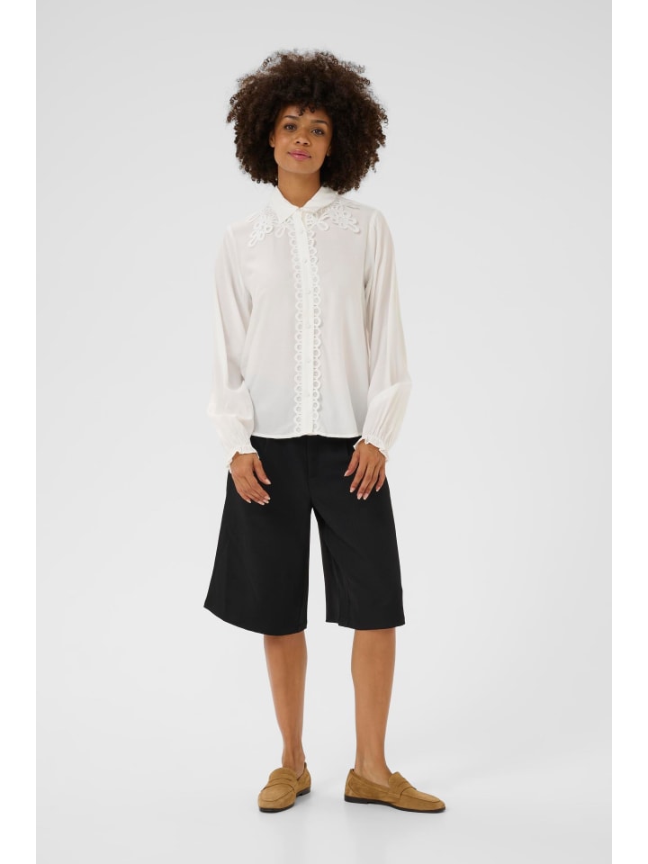 Langarm-Hemd CUamanda Relaxed fit in Spring Gardenia