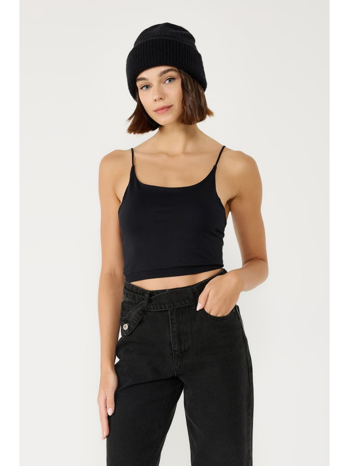 Blouse in Schwarz