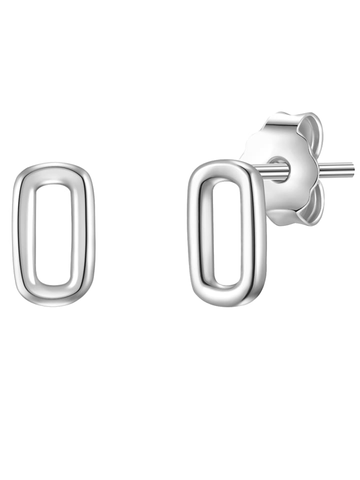 Ohrstecker aus Sterling Silber in silber