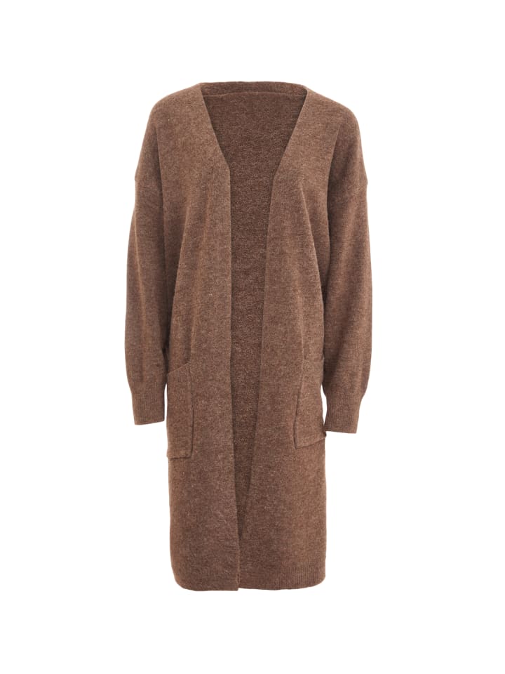 Women Cardigan in Braun