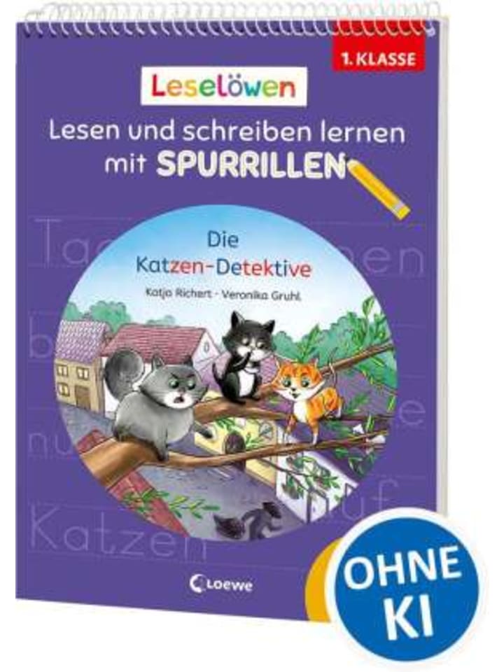 Buch - Leselöwen - Lesen und schreiben lernen mit Spurrillen - Die Katzen-