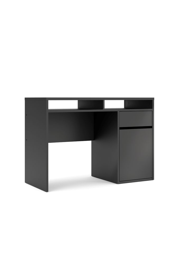 Schreibtisch Plus Schwarz 110 x 48 cm