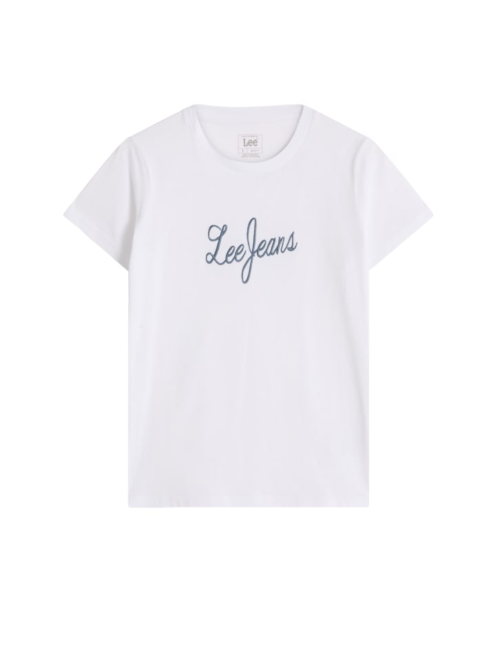 T-Shirt Lee Jeans in Bright White