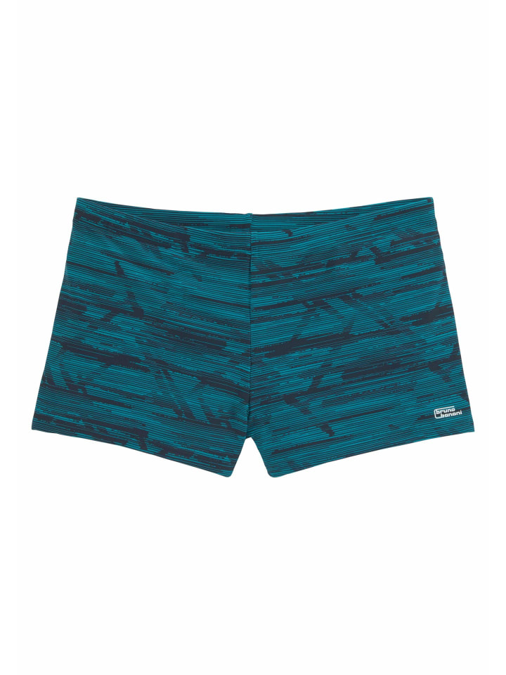 Boxer-Badehose in türkis-marine