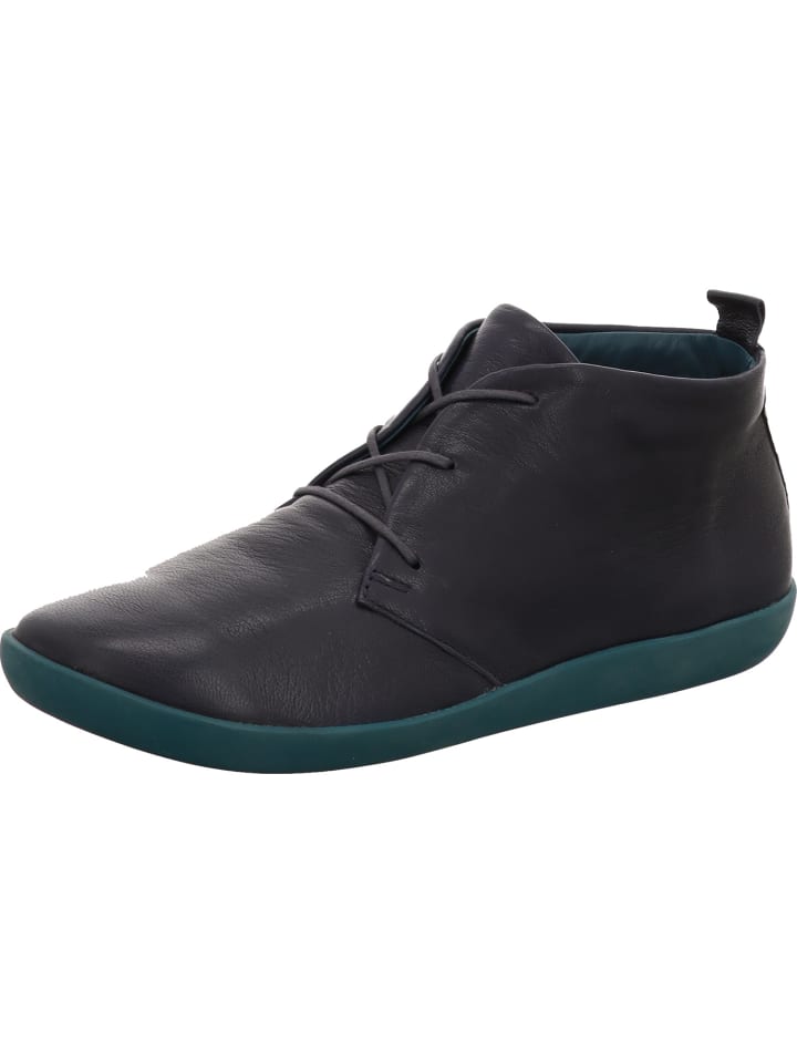 Schnürschuh in blau