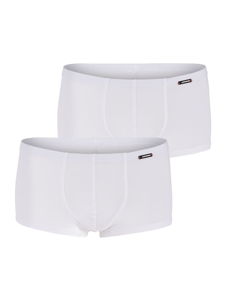 2-Pack Retroshorts RED1201 in Weiß
