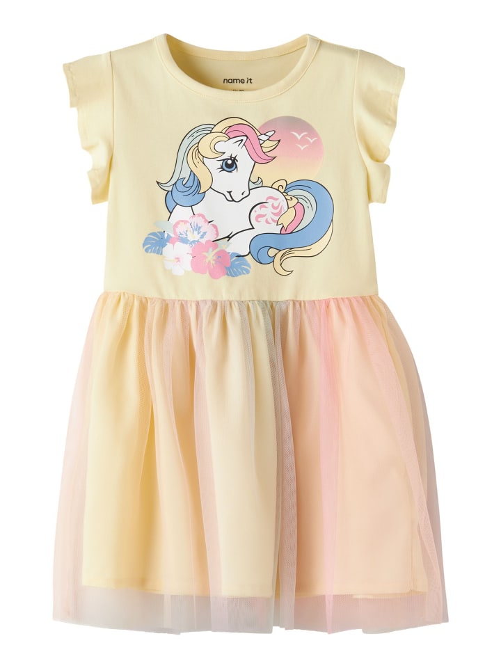 Kleid in Double Cream