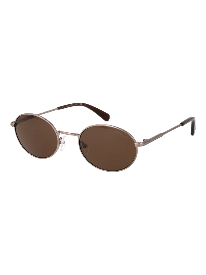 Unisex Sonnenbrillen Rund Braun