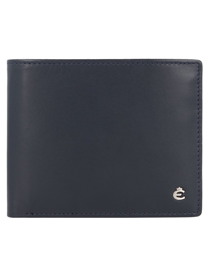 Harry Geldbörse RFID Leder 11 cm blau