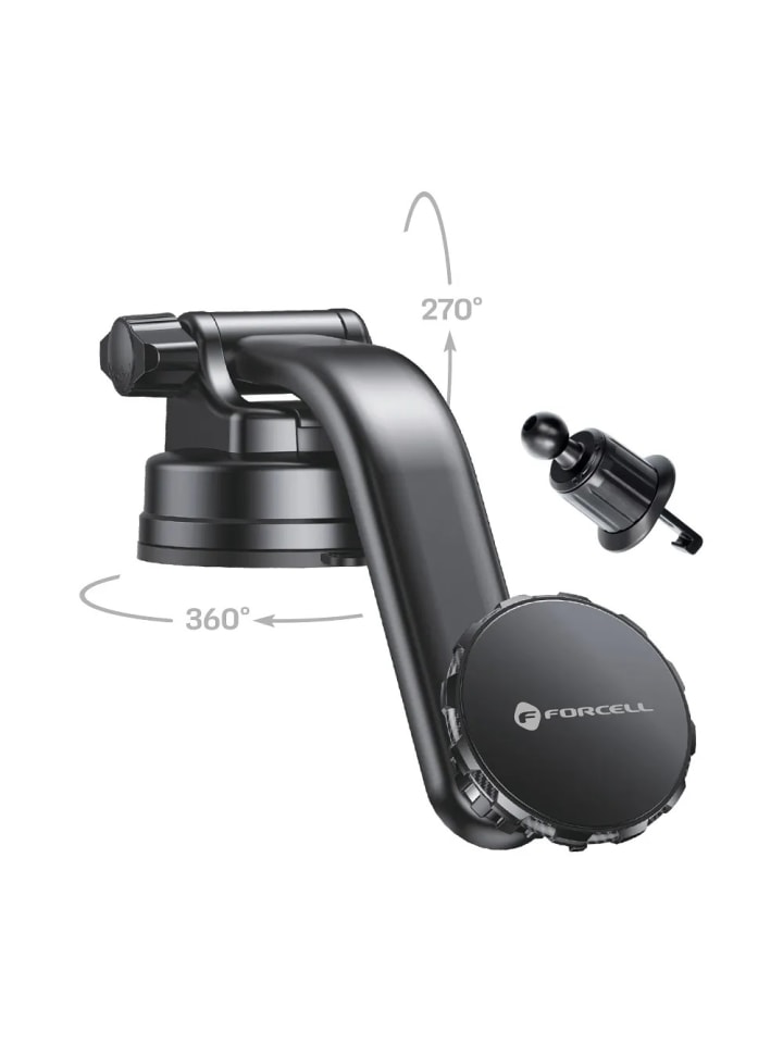 F-Grip MagLuxe Autohalterung magnetisch in Schwarz
