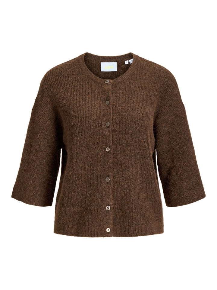 Strickjacke in Demitasse