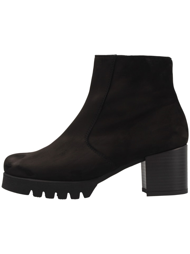 Komfort Stiefelette in schwarz