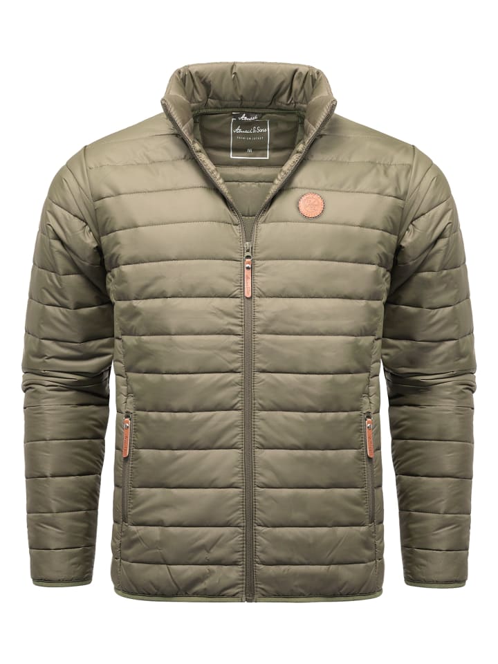 Steppjacke Pomona in Olive