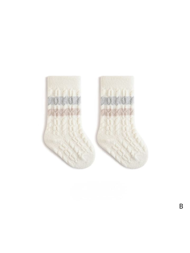 5er-Set 'Ohren' Winter Baby Socken