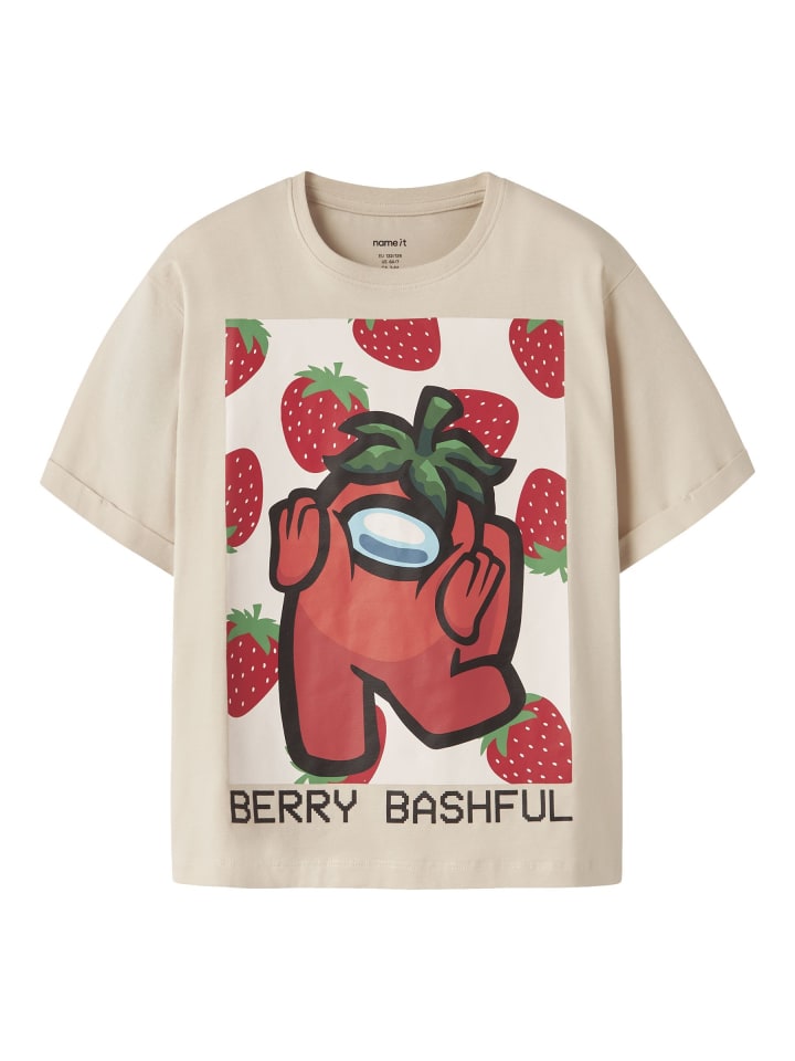 T-Shirt in Almond Milk