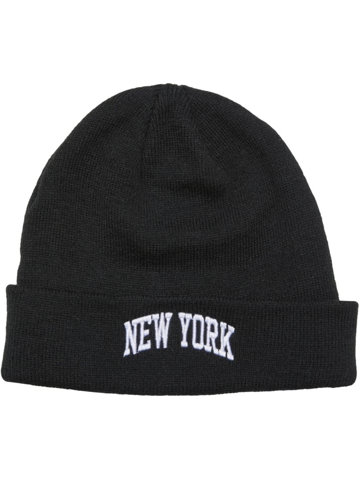 Mütze "New York Beanie" in Schwarz
