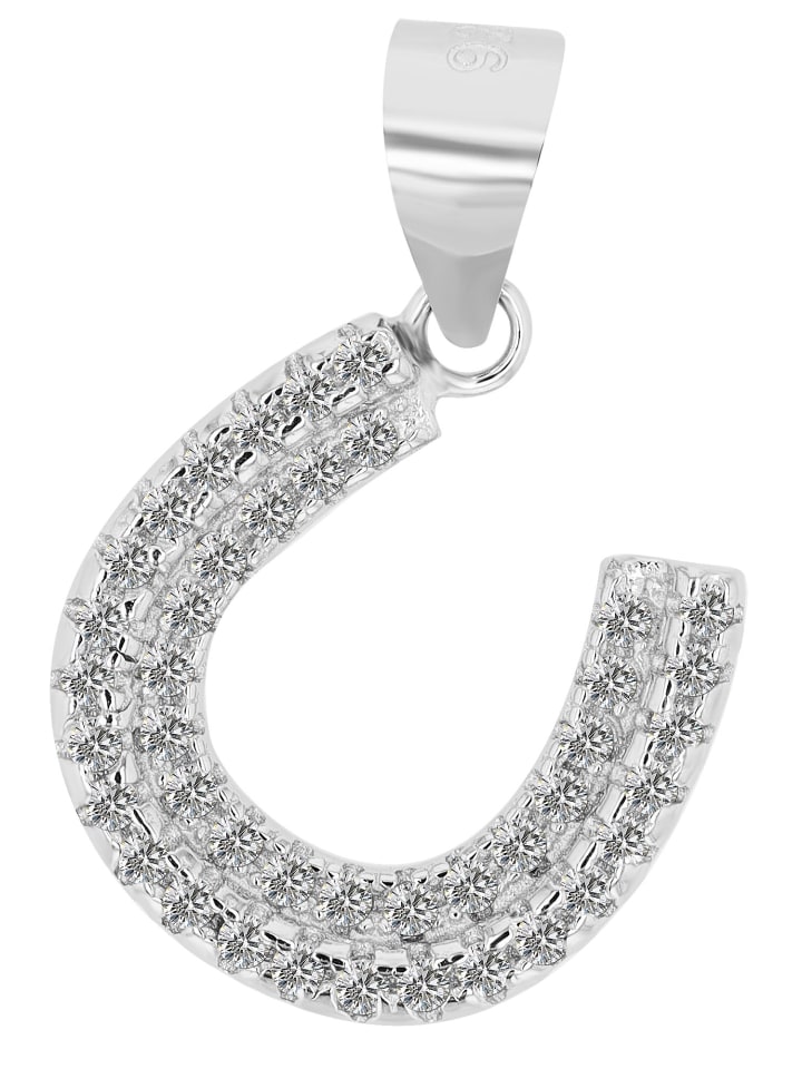 Damen Anhänger aus 925 Silber in silber