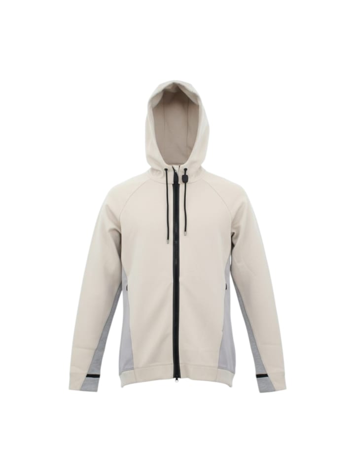 Fleecejacke Hooded Jacket Color Block in Grau
