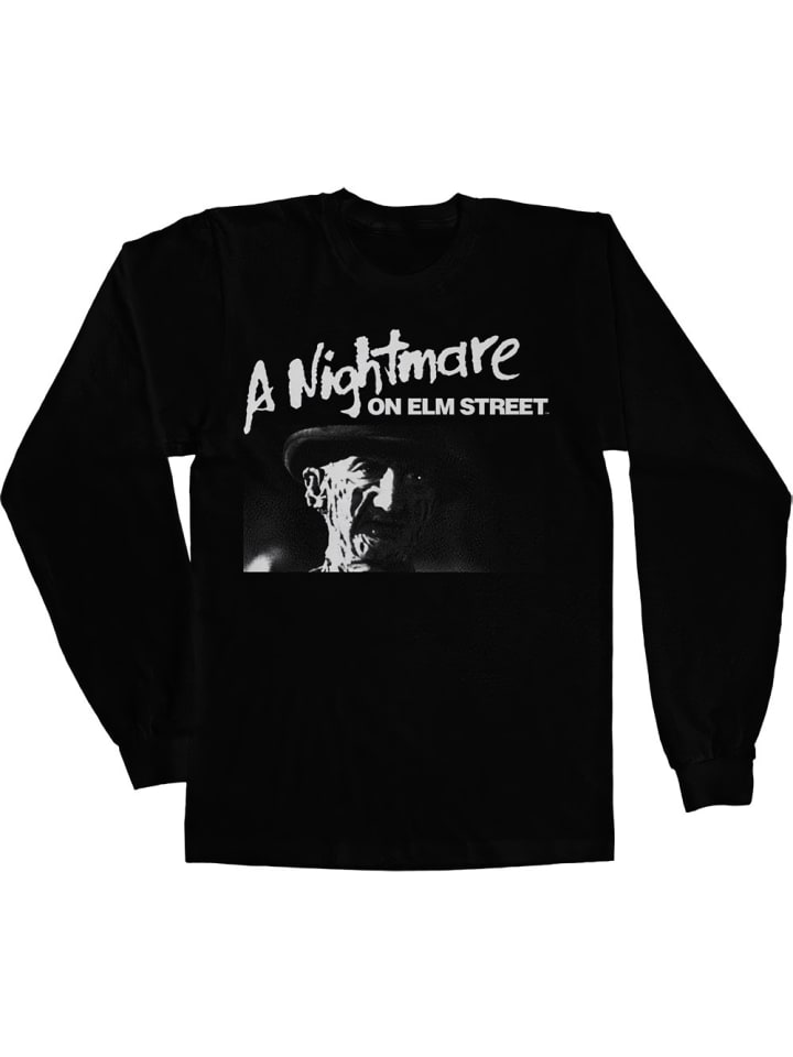 Longsleeve in Schwarz