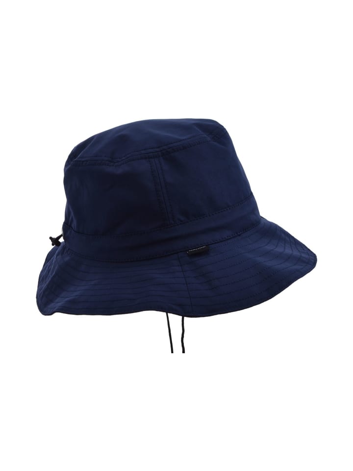 Stoffhut in blau