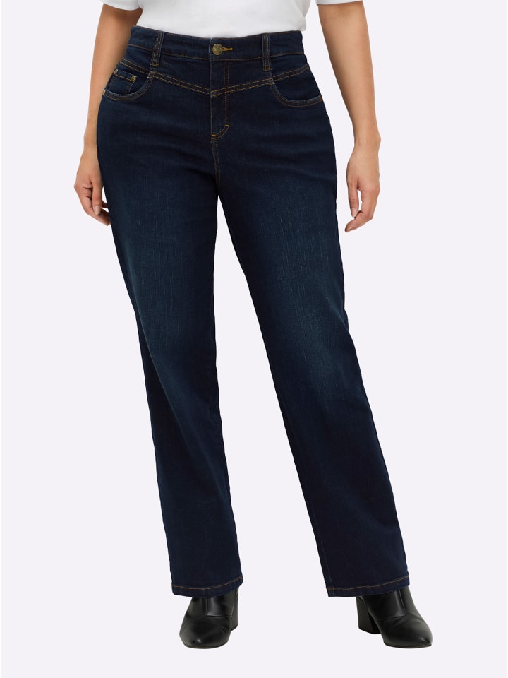Jeans in dark blue