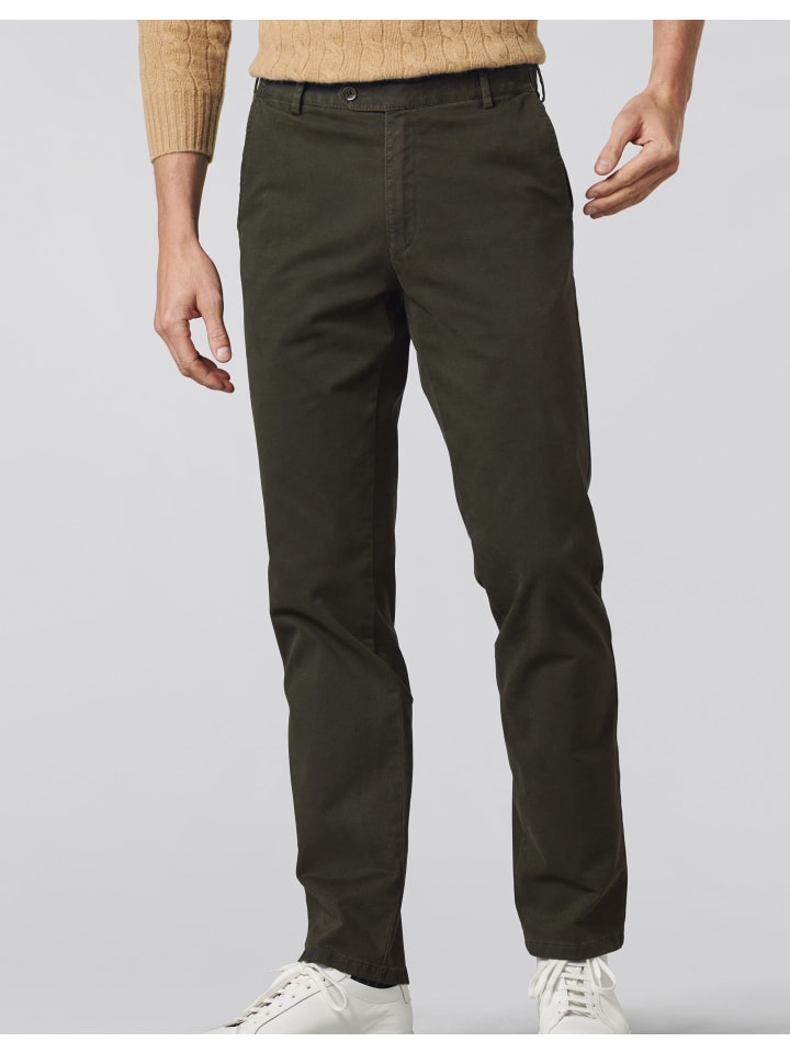 Chinohose Monaco 2-5625 in Olive