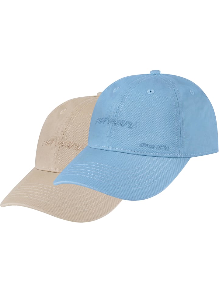 Baseballkappe Set Capul in Beige/Hellblau