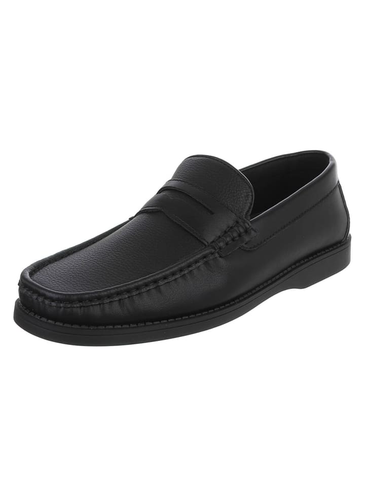 Halbschuh in Schwarz
