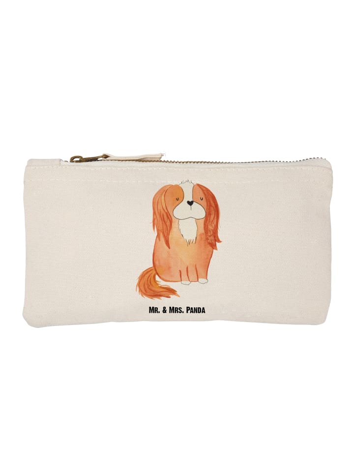 Baumwolltasche Hund Cavalier King Charles Spani... in Weiß