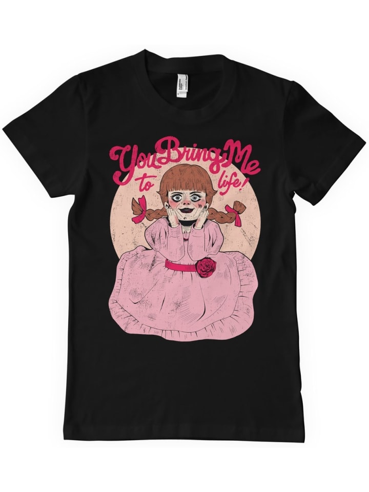 T-Shirt in Schwarz