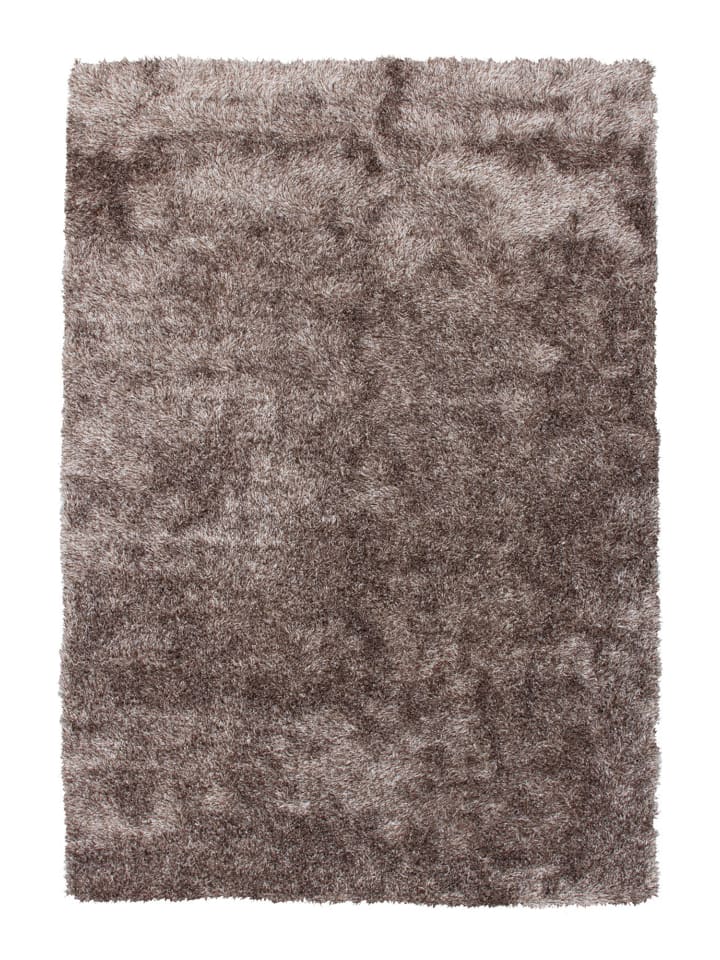 Wohnzimmer Teppich – Hochflorteppich Diamond 700 in taupe - rechteckig
