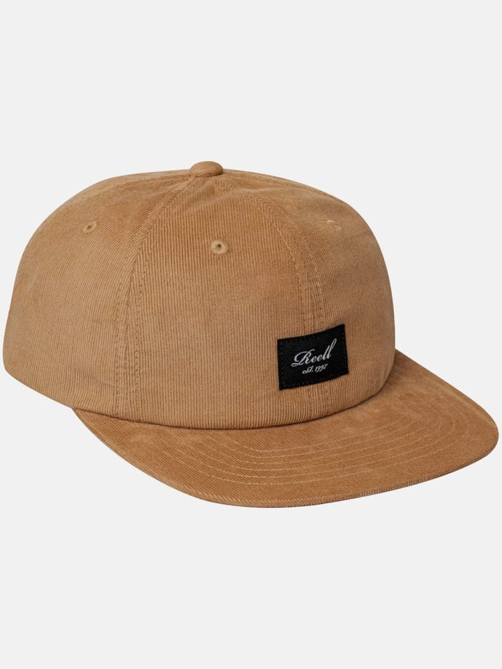 Cap "Flat 6-Panel Cap" in Braun