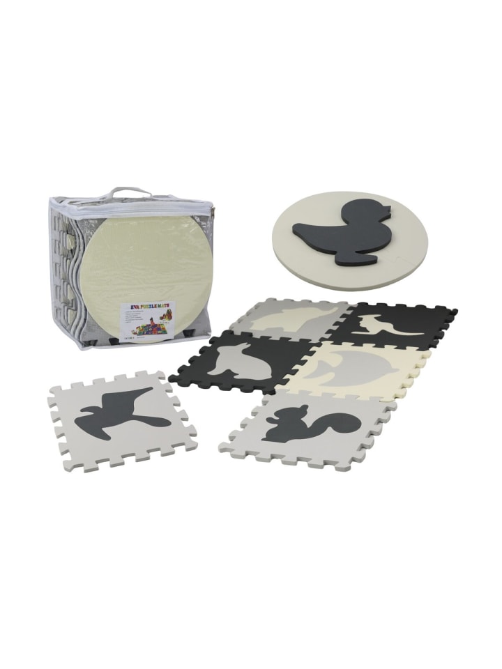 Weiche Puzzlematte, kontrastierender pädagogischer