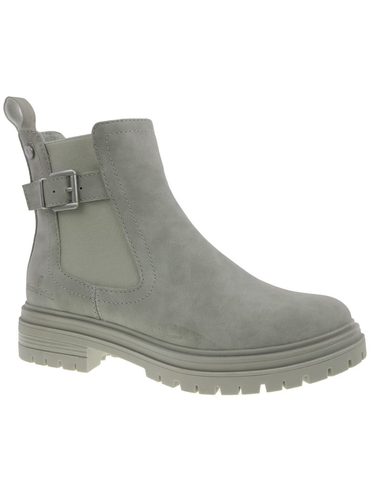 Stiefelette in grau