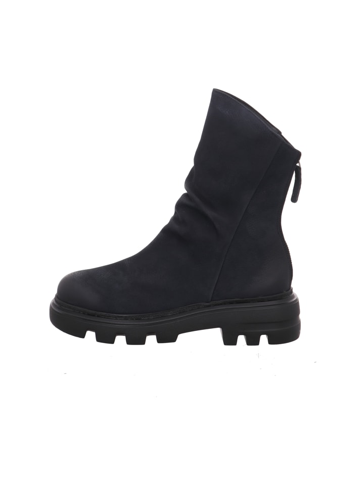 Klassische Stiefeletten in Blau